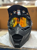 Casco Cross Premium Negro Mate Edición Limitada con Lentes
