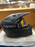 Casco Cross Premium Negro Mate Edición Limitada con Lentes