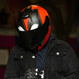 CASCO DOBLE PROPOSITO DEADPOOL CON LUZ LED RECARGABLE PREMIUM