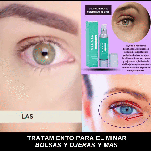 Serum Gel Frio Premium reduce arrugas en Contorno De Ojos